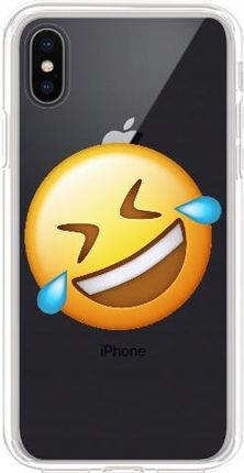 Etui Samsung Galaxy J7 2017 Śmiejące Emoji Tekst