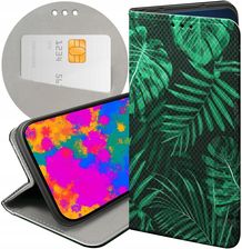 Hello Case Etui Z Klapką Do Oppo A52 Wzory Liście Liściaste Natura Futerał Pokrowiec