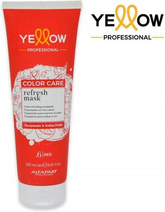 Yellow Color Refresh Maska Koloryzująca Do Włosów Czerwona 250 ml
