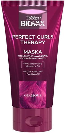 Oceanic Biovax Glamour Perfect Curls Therapy Intensywnie Nawilżająca Maska 150 ml
