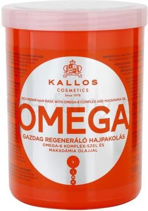 Kallos Cosmetics Omega Maska Do Włosów 1000 ml