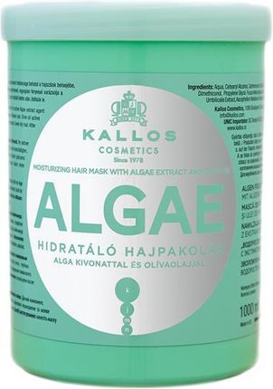 Kallos Cosmetics Algae Maska Do Włosów 1000 ml