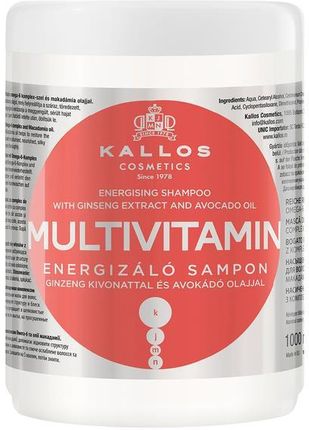 Kallos Cosmetics Multivitamin Maska Do Włosów 1000 ml