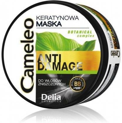 Delia Cosmetics Cameleo Maska Keratynowa Do Włosów Zniszczonych 200 ml