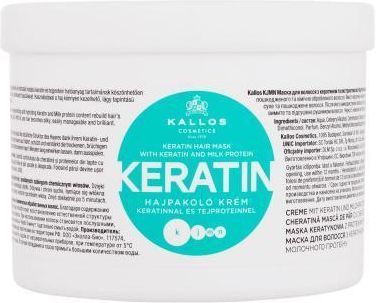 Kallos Cosmetics Keratin Maska Do Włosów 500 ml
