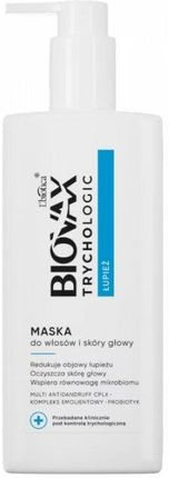 L'Biotica Biovax Trychologic Łupież Maska Do Włosów I Skóry Głowy 200 ml