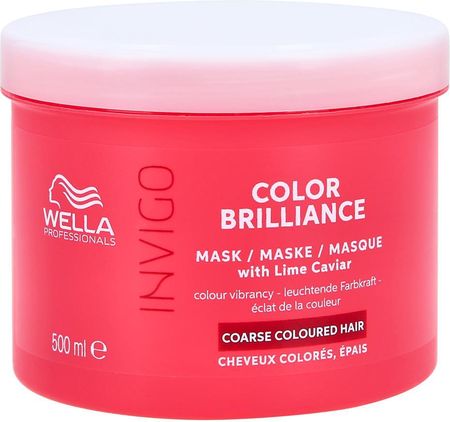 Wella Professionals Invigo Color Brilliance Pielęgnująca Maska Do Włosów Farbowanych 500 ml