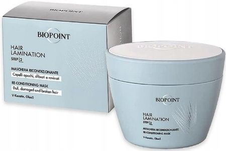 Biopoint Profesjonalna Włoska Maska Do Laminacji Włosów 200 ml