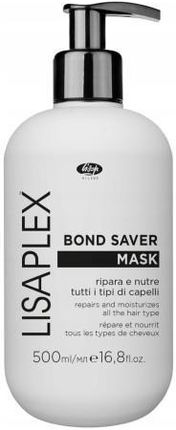 Lisap Lisaplex Bond Saver Odżywcza Maska Odbudowująca 500 ml