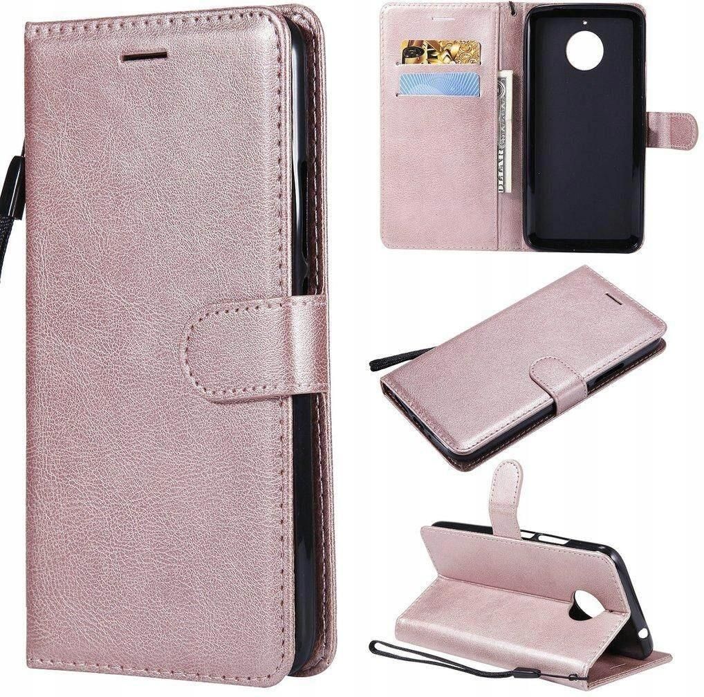 Moex Custodia Con Cordino Per Motorola Moto E4 Plus – Tracolla Regolabile E Cover In Silicone Trasparente, Viola Rosa, Protezione 360° - 5