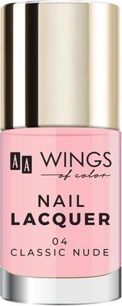 Oceanic Aa Wings Of Color Nail Lacquer Lakier Do Paznokci 04 Classic Nude 10ml