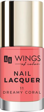 Oceanic Aa Wings Of Color Nail Lacquer Lakier Do Paznokci 11 Dreamy Coral 10ml