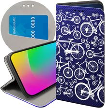 Etui Z Klapką Do Iphone 13 Pro Max Rowerowe Z Rowerem Kolarz Futerał