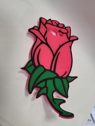 Etui na tył plecki Animal 3D Samsung J5 2016 róża