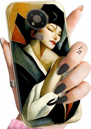 Etui Do Nokia 3.4 Art Deco Łempicka Tamara Barbier Wielki Gatsby Case