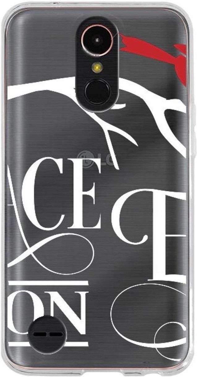 FINCIBO Soft TPU Case Slim Protective Cover for LG K10 Premier LTE L62VL, Clear Ladybugs