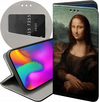 Etui Do Huawei P8 P9 Lite 2017 Leonardo Da Vinci Mona Łasiczka Case
