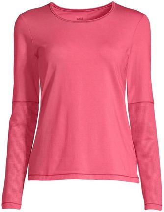 Koszulka CASALL Essential Mesh Detail Long Sleeve różowy