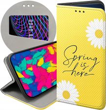 Hello Case Etui Z Klapką Do Oppo A52 Wzory Wiosna Wiosenne Spring Futerał Pokrowiec