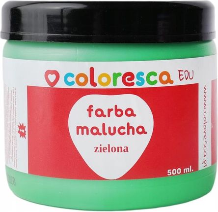 Coloresca Edu Farba Malucha 500Ml Zielony