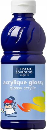 Lefranc & Bourgeois Farba Akrylowa Glossy Brilliant Blue 500Ml