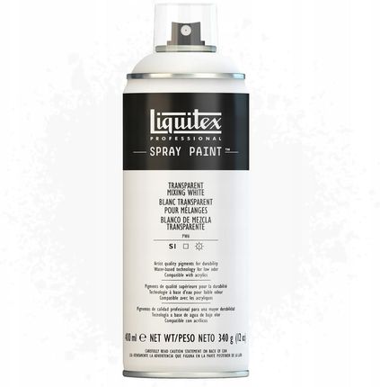 Liquitex Farba Akryl Spray Liquitex400 430 Trans. Mix White