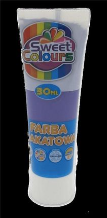 Sweet Colours Farba Plakatowa W Tubie Fioletowa 30Ml