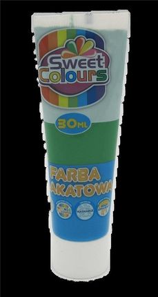 Sweet Colours Farba Plakatowa W Tubie Zielona Trawiasta 30Ml