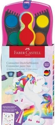 Faber-Castell Farby Connector Unicorn 12 Kol Faber Castell