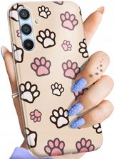 Hello Case Etui Do Samsung Galaxy A54 5G Wzory Łapki Ślady Łapa Stopa Obudowa Case
