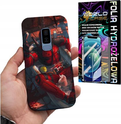 Etui Do Samsung S9+ Plus Deadpool Marvel Filmowe Folia