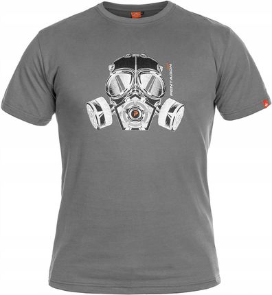 Pentagon Koszulka T Shirt Gas Mask Wolf Grey Xs K09012GM08WGXS