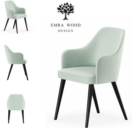 Emra Wood Design Krzesło Premium Kr 9 Tkanina Deluxe Minth 42 11465