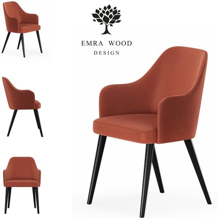 Emra Wood Design Krzesło Premium Kr 9 Tkanina Deluxe Sienna 22 11470