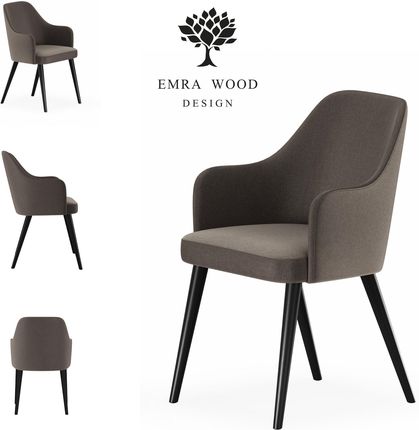 Emra Wood Design Krzesło Premium Kr 9 Tkanina Deluxe Havana 07 11487