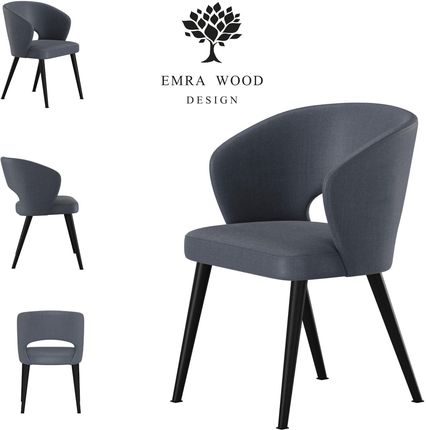 Emra Wood Design Krzesło Premium Kr 8 Tkanina Deluxe Smok 35 11522