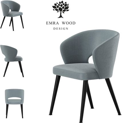 Emra Wood Design Krzesło Premium Kr 8 Tkanina Deluxe Mist 34 11523