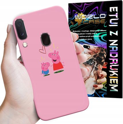 Etui Case Do Samsung A40 Świnka Peppa Z Bajek Bing Miraculum