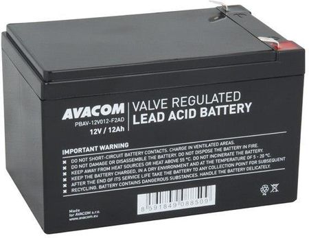 Avacom Baterie Deepcycle, 12V, 12Ah, Pbav-12V012-F2Ad (PBAV12V012F2AD)