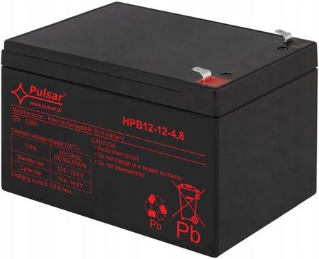 Pulsar Akumulator Hpb12-12-4,8 12 V 12 Ah (HPB121248)