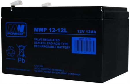 Mw Power Rbc4 Zestaw Akumulatorów Do Ups Apc 1X Mwp 12-12L (RBC41XMWP1212L)