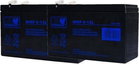 Mw Power Rbc25 Zestaw Akumulatorów Do Ups Apc 2X Mwp 9-12L (RBC252XMWP912L)