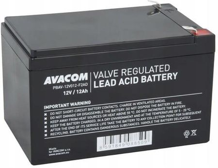 Avacom Baterie Deepcycle, 12V, 12Ah, Pbav 12V012 F (AVCPBAV12V012F2AD)