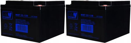 Mw Power Rbcap1 Zestaw Akumulatorów Ups Apc 2X Mwp 26-12B (RBCAP12XMWP2612B)