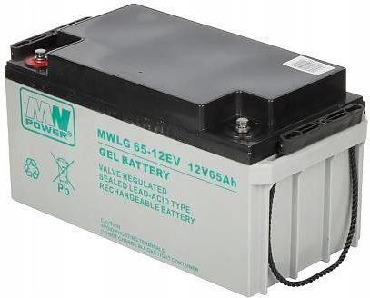 Mw Power Akumulator Żelowy 12V/65Ah-Mwlg (12V65AHMWLG)