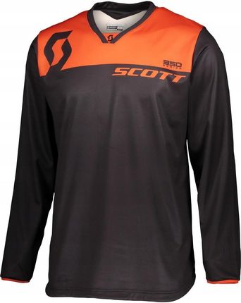 Scott Bluza Jersey 350 Dirt Black/Orange