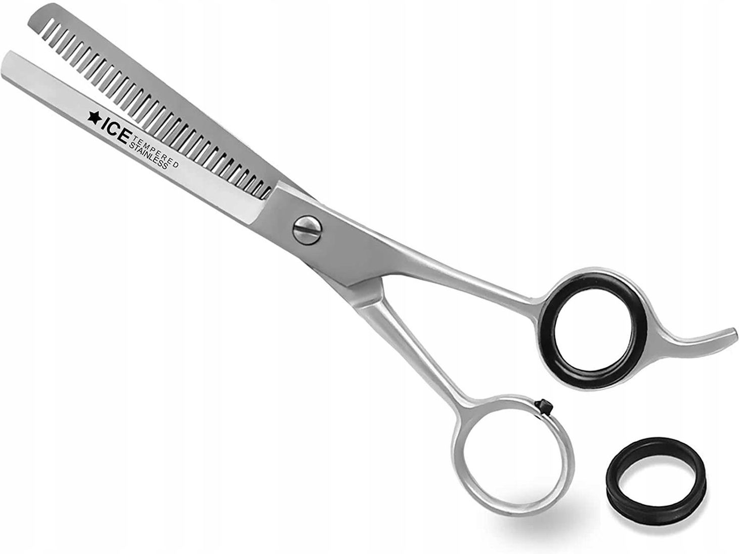 Friseurschere 6 Zoll (15,24 Cm) Mit Effilierkamm – Solingen ICE Tempered Stainless Steel, Für Haare & Bart