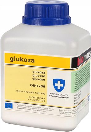 Biomus Glukoza Krystaliczna. Dekstroza 250G