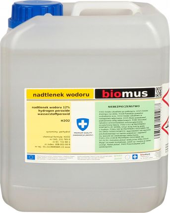Biomus Nadtlenek Wodoru 12% Perhydrol 5L