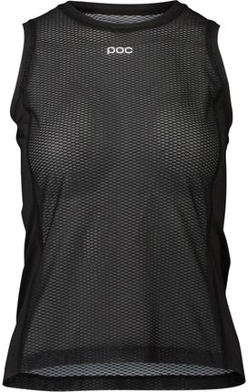 Koszulka rowerowa damska POC W's Essential Layer Vest czarny